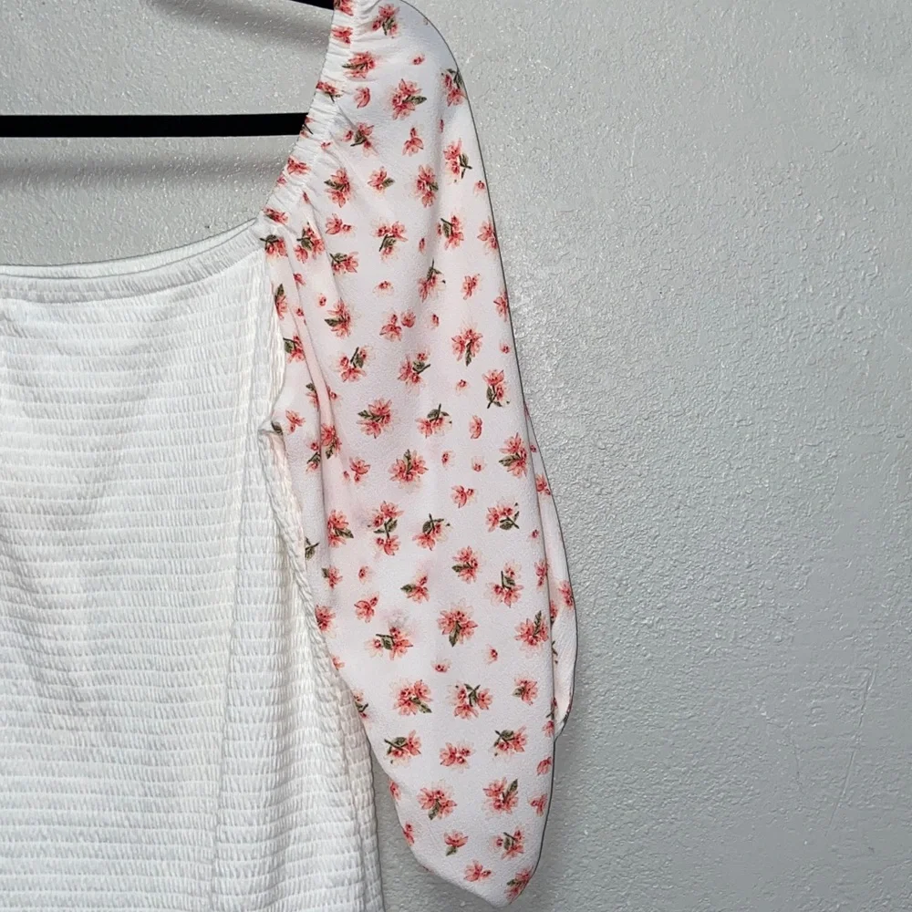 Anthropologie smocked bodice